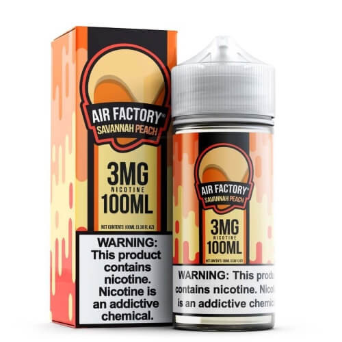 Air Factory E-Liquid - Savannah Peach - 100ml
