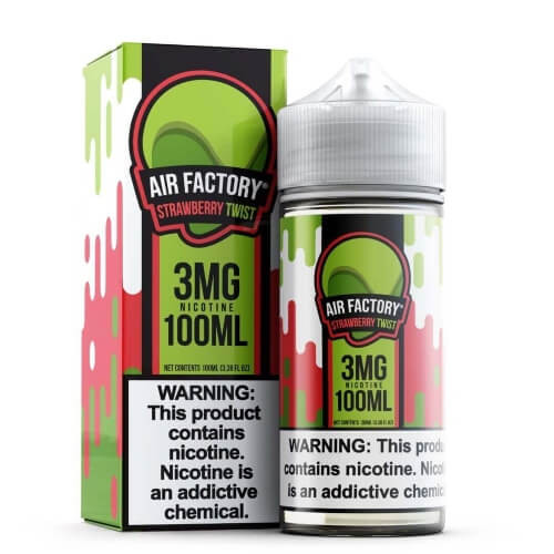 Air Factory E-Liquid - Strawberry Twist - 100ml