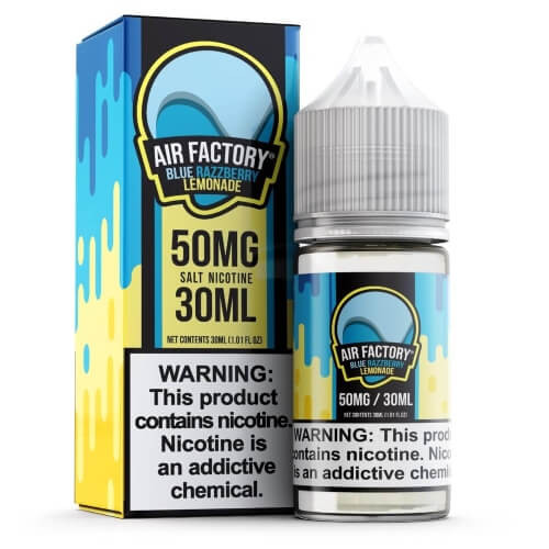Air Factory Salt E-Liquid - Blue Razzberry Lemonade - 30ml