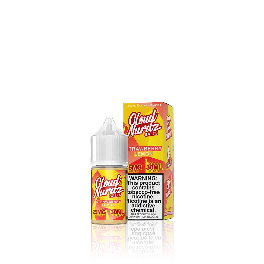 Strawberry Lemon - Cloud Nurdz TFN Salts E Liquid