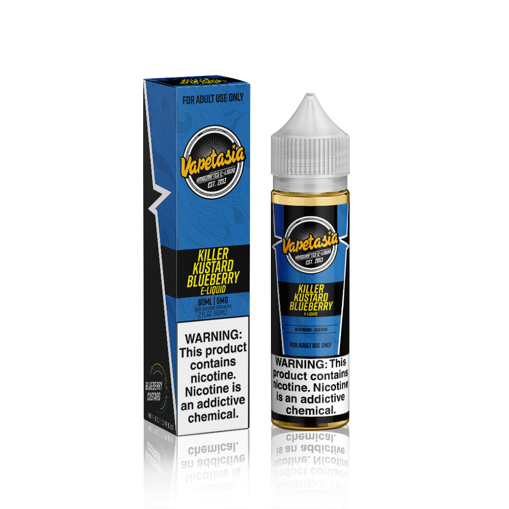 Blueberry Killer Kustard - Vapetasia E Liquid