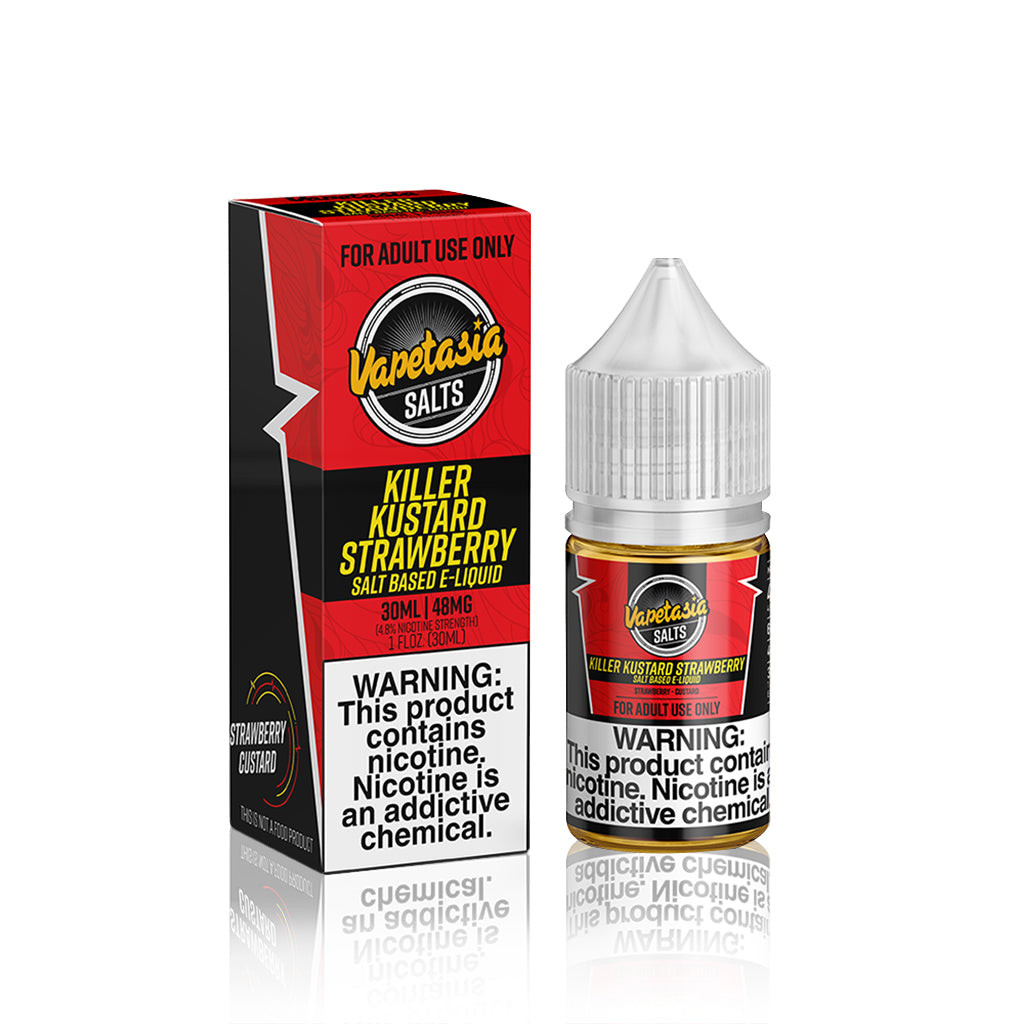 Killer Kustard Strawberry - Vapetasia Salt E Liquid