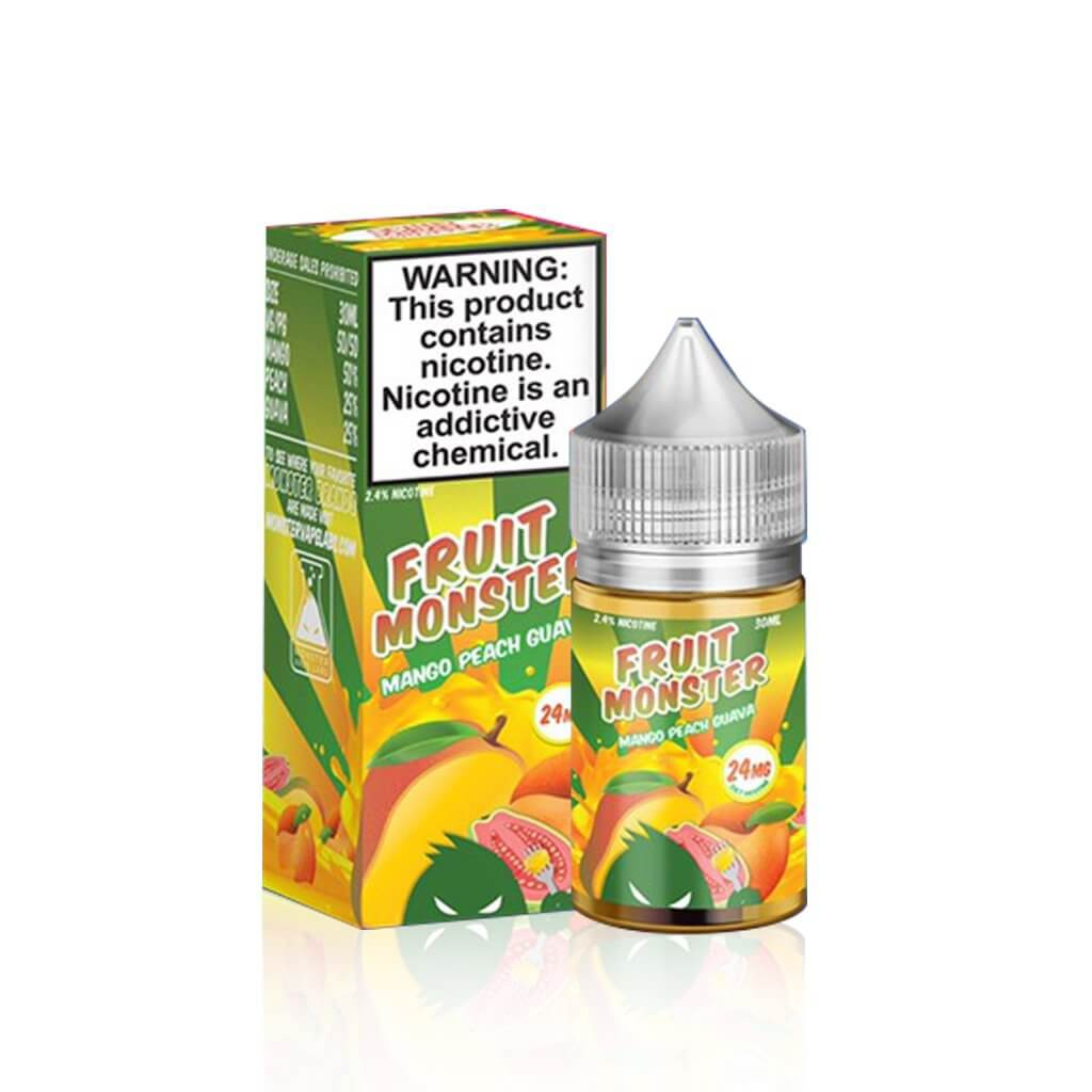 Fruit Monster Salt E-Liquid - Mango Peach Guava - 30ml
