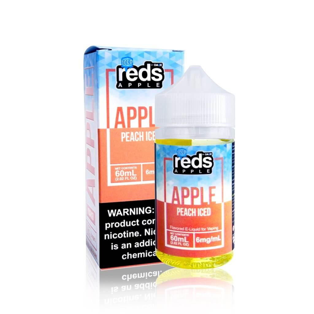 Peach Iced Reds Apple - Vape 7 Daze