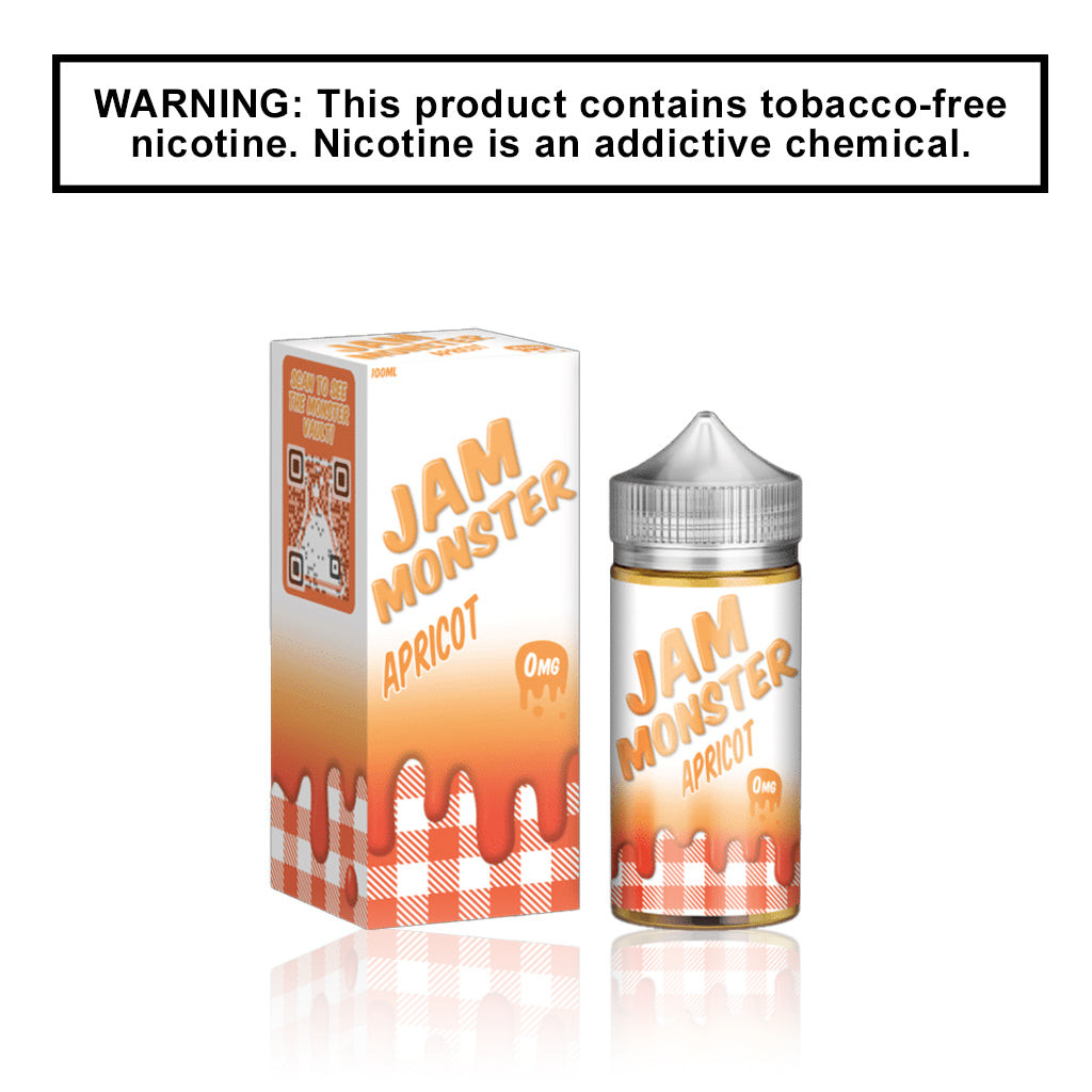 Apricot - Jam Monster Nicotine E Liquid