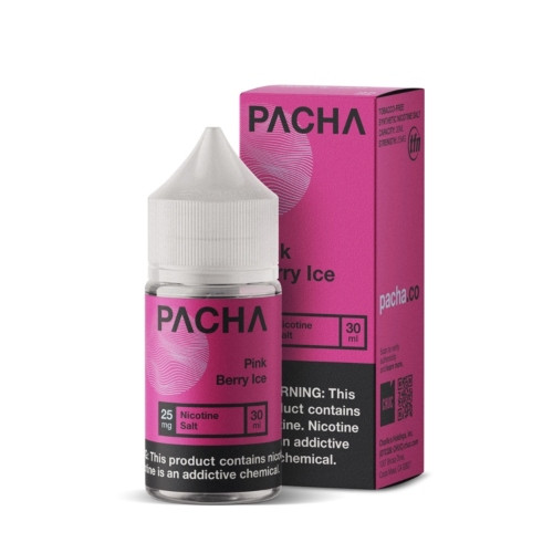Pacha Salt E-Liquid - Pink Berry Ice 30ml