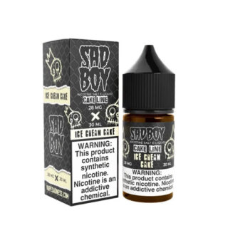 Sadboy Salt Cake Line Ice Cream Cake 30ml Bottle and Box