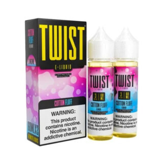 Twist ELiquid Cotton Fluff 2 x 60ml Bottles and Box