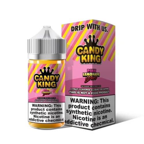 Candy King E-Liquid - Pink Lemonade Strips 100ml