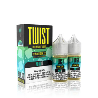 Twist Salt E-Liquid - Mint 0° (Arctic Cool Mint)