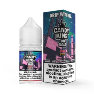 Candy King Salt E-Liquid - Pink Squares 30ml