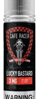 Cafe Racer Lucky Bastard E-Liquid 120ml
