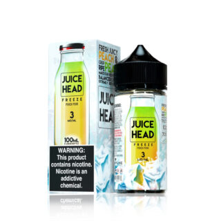 Juice Head Freeze - Peach Pear 100 ml Bottle and box