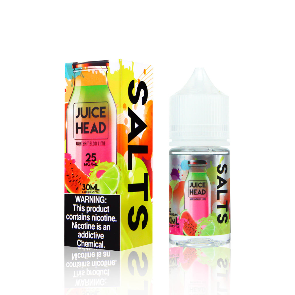Watermelon Lime - Juice Head Salts E Liquid BOX and bottle
