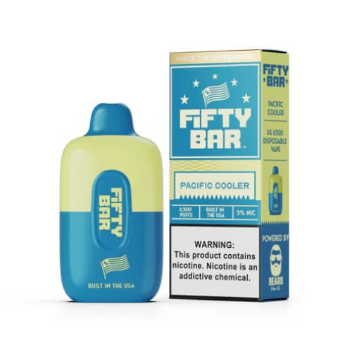 Fifty Bar Disposable Vape Pacific Cooler 6500 Puffs