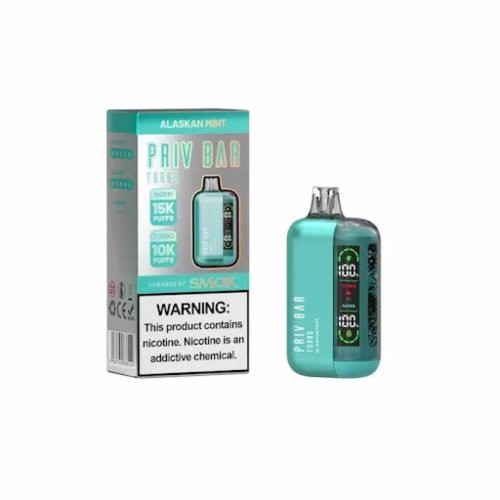 SMOK Priv Bar Turbo 15k Alaska Mint