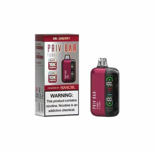 SMOK Priv Bar Turbo 15k Dr Cherry