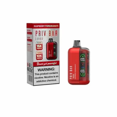 SMOK Priv Bar Turbo 15k Raspberry Pomegranate