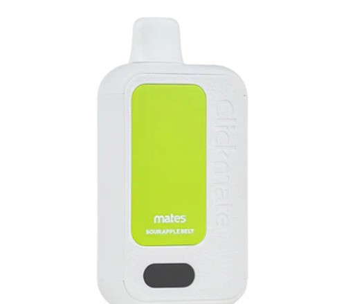 7 Daze ClickMate Disposable Kit 15,000 Puffs Sour Apple Belt