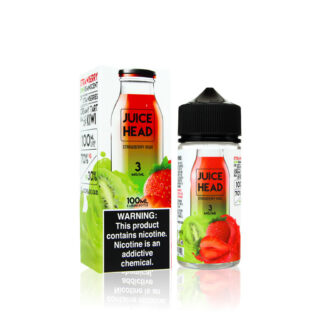 Juice Head E-Liquid - Strawberry Kiwi bottle and box