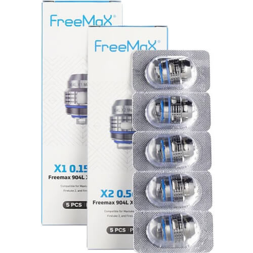 Freemax Maxluke 904L X Mesh Replacement Coils 5-pac