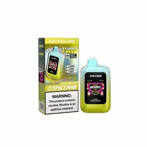 SMOK Spaceman Nebula 25k Plus Black Peach Lemon