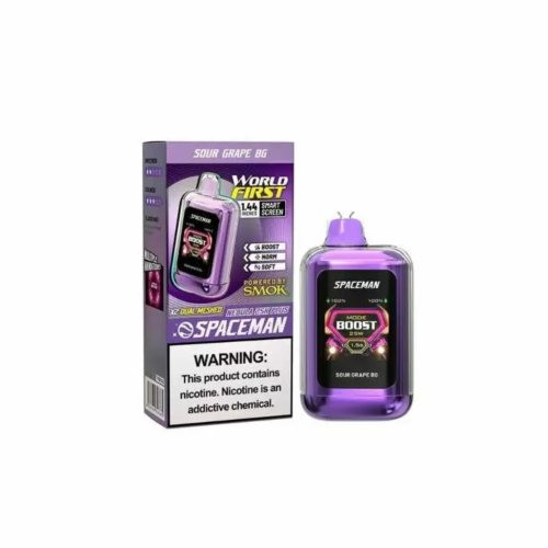 SMOK Spaceman Nebula 25k Plus Sour Grape BG