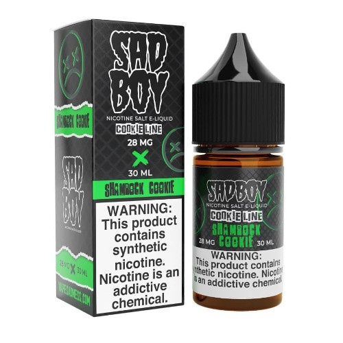 Sadboy Salt E-Liquid Cookie Line - Shamrock Cookie 30ml