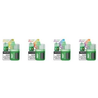 iJoy x Skwezed XP 50K Disposable vape 4 disposables pictured