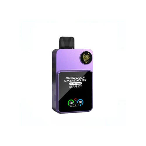 SnowWolf 15K Disposable Vape Pen Grape Ice