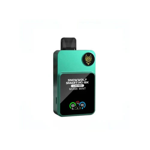 SnowWolf 15K Disposable Vape Pen Miami Mint