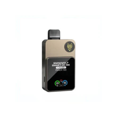 SnowWolf 15K Disposable Vape Pen Peach Ice