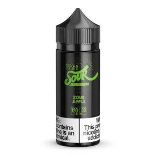 Fresh N Sour E-Liquid - Zour Apple 120ml