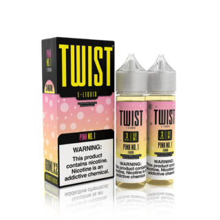 Twist E-Liquid - Pink No. 1 - 2 BOTTLES 1 BOX