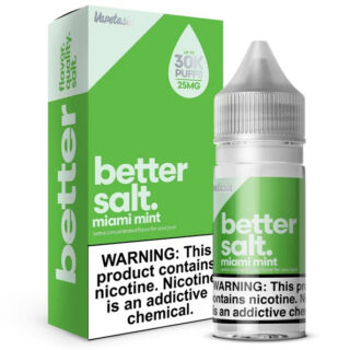 Better Salt Miami Mint 30ML bottle and box