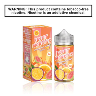 Fruit Monster Nicotine E-Liquid - Passionfruit Orange Guava - 100ml