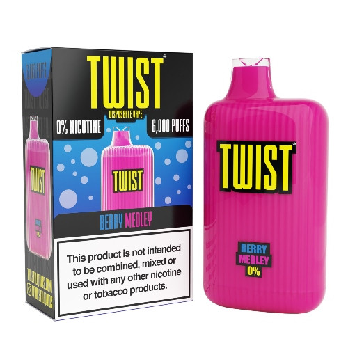 Twist 6000 Puff Disposable Vape - Berry Medley