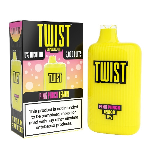 Twist 6000 Puff Disposable Vape - Pink Punch Lemon