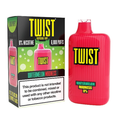 Twist 6000 Puff Disposable Vape - Watermelon Madness