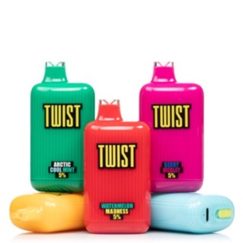 Twist 6000 Puff Disposable Vape Options