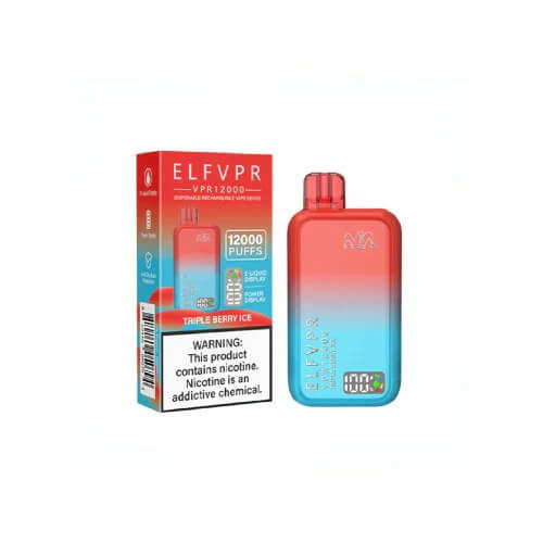 Elf VPR 12000 Puff Disposable Vape Triple Berry Ice