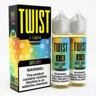 Twist E-Liquid - White Grape 2x60ml
