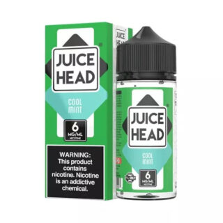 Juice Head - Cool Mint 100ml box and bottle