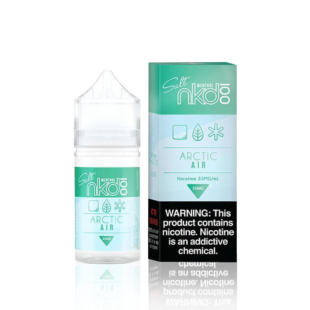 NKD 100 Salt E-Liquid - Mint (Arctic Air) - 30ml