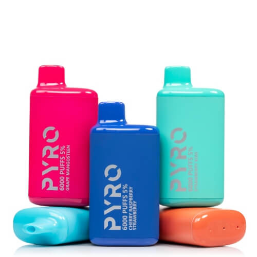 Pyro 6000 Disposable Vape flavor options