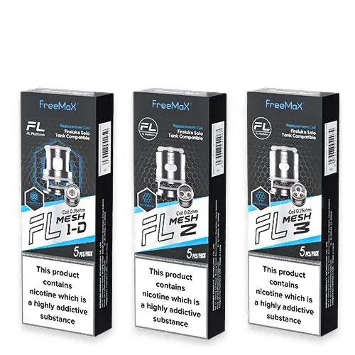 Freemax Fireluke Solo Replacement Coils 5 pack options