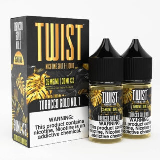 Twist E-Liquid Salts - Tobacco Gold No. 1 2x30ml