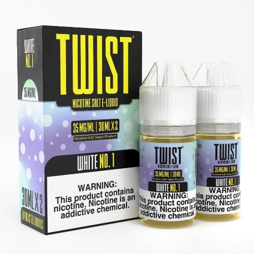 Twist E-Liquid Salts - White No. 1 2x30ml