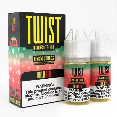 Twist E-Liquid Salts - Wild Red 2x30ml