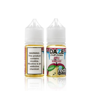 7 Daze Salt Series - Berries Reds Apple Iced 2 Bottles